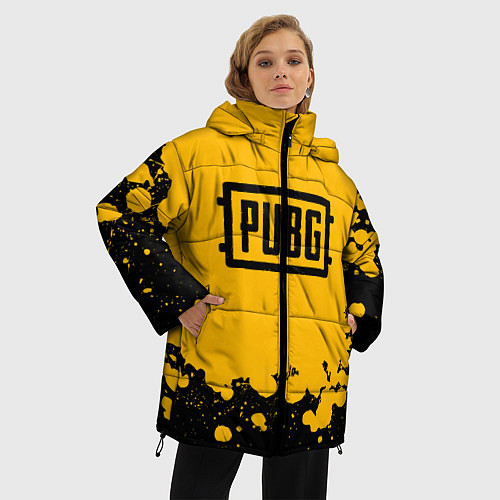 Женская зимняя куртка PUBG / 3D-Черный – фото 3