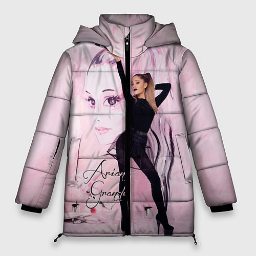 Женская зимняя куртка Ariana Grande / 3D-Красный – фото 1