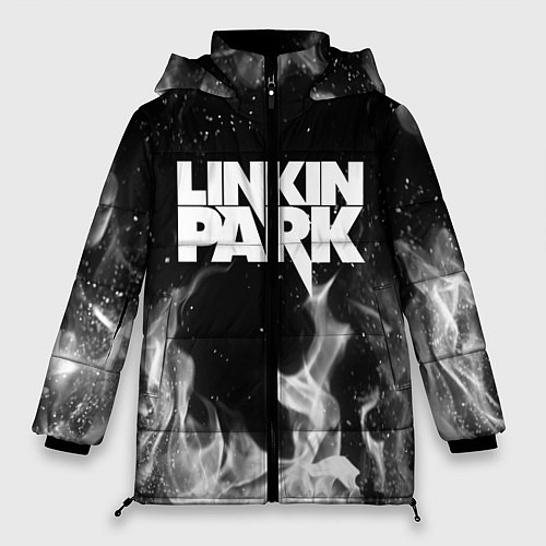 Женская зимняя куртка LINKIN PARK / 3D-Красный – фото 1