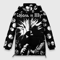 Куртка зимняя женская Король и Шут Анархия, цвет: 3D-черный