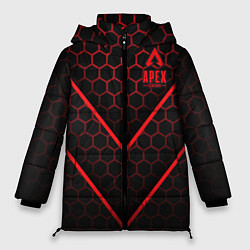 Куртка зимняя женская Apex Legends, цвет: 3D-красный