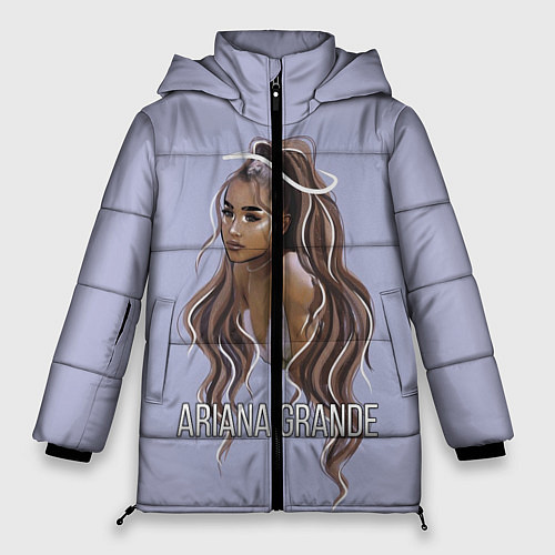 Женская зимняя куртка Ariana Grande Ариана Гранде / 3D-Красный – фото 1