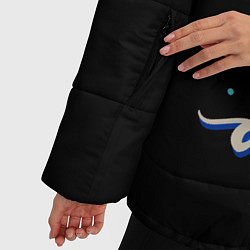 Куртка зимняя женская Невозможное - возможно, цвет: 3D-черный — фото 2