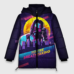 Куртка зимняя женская You Are Breathtaking!, цвет: 3D-черный