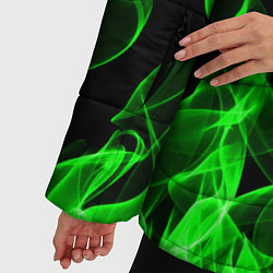 Куртка зимняя женская MINECRAFT FIRE, цвет: 3D-черный — фото 2