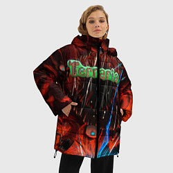 Куртка зимняя женская Terraria, цвет: 3D-красный — фото 2