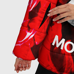 Куртка зимняя женская MONOKUMA, цвет: 3D-светло-серый — фото 2