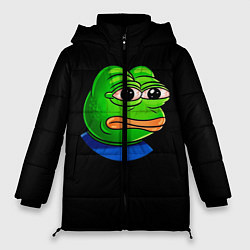 Куртка зимняя женская Frog, цвет: 3D-черный
