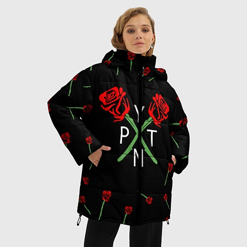 Женская зимняя куртка Payton Moormeier / 3D-Черный – фото 3