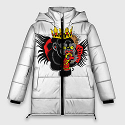 Куртка зимняя женская Конор МакГрегор, цвет: 3D-светло-серый