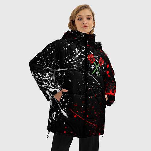 Женская зимняя куртка Payton Moormeier: TikTok / 3D-Черный – фото 3