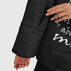 Куртка зимняя женская Токийский гуль, цвет: 3D-светло-серый — фото 2