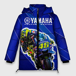 Куртка зимняя женская Valentino Rossi, цвет: 3D-черный