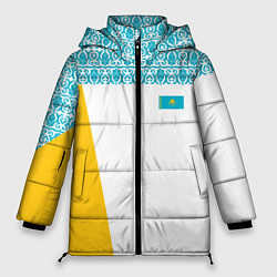 Куртка зимняя женская Казахстан Форма, цвет: 3D-черный