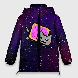 Женская зимняя куртка Nyan Cat