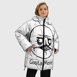 Куртка зимняя женская Gusta Meme, цвет: 3D-черный — фото 2