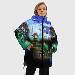 Куртка зимняя женская TERRARIA, цвет: 3D-черный — фото 2