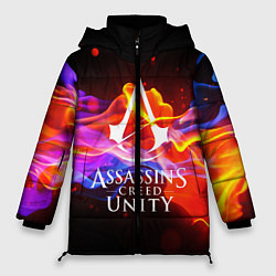 Куртка зимняя женская Assassin’s Creed: Unity, цвет: 3D-черный