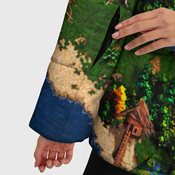 Куртка зимняя женская Heroes of Might and Magic, цвет: 3D-красный — фото 2