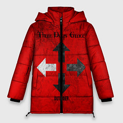 Куртка зимняя женская Three Days Grace, цвет: 3D-черный