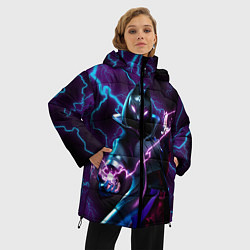 Куртка зимняя женская FORTNITE, цвет: 3D-черный — фото 2