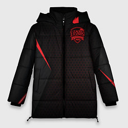 Куртка зимняя женская League of Legends, цвет: 3D-черный