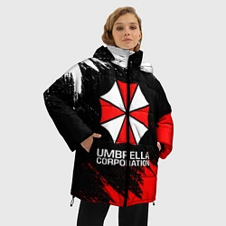 Куртка зимняя женская UMBRELLA CORP, цвет: 3D-красный — фото 2