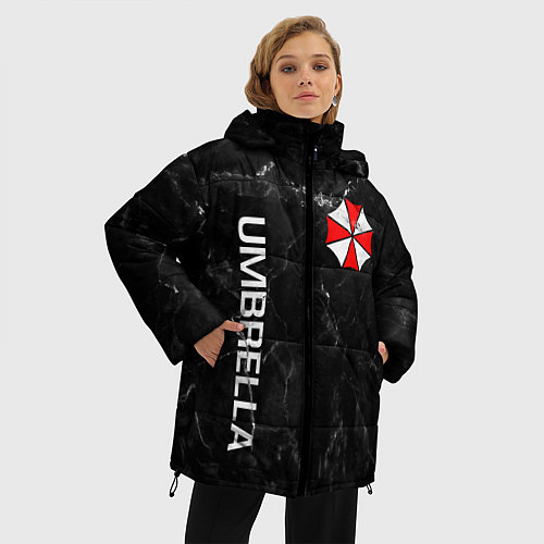 Женская зимняя куртка UMBRELLA CORP / 3D-Красный – фото 3