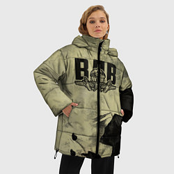 Куртка зимняя женская ВДВ, цвет: 3D-черный — фото 2