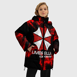 Куртка зимняя женская UMBRELLA CORP, цвет: 3D-черный — фото 2