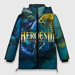 Куртка зимняя женская Heroes of Might and Magic, цвет: 3D-светло-серый