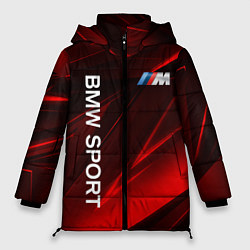 Куртка зимняя женская BMW БМВ Z, цвет: 3D-красный