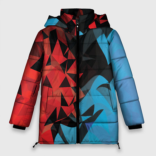 Женская зимняя куртка Fire and water / 3D-Светло-серый – фото 1