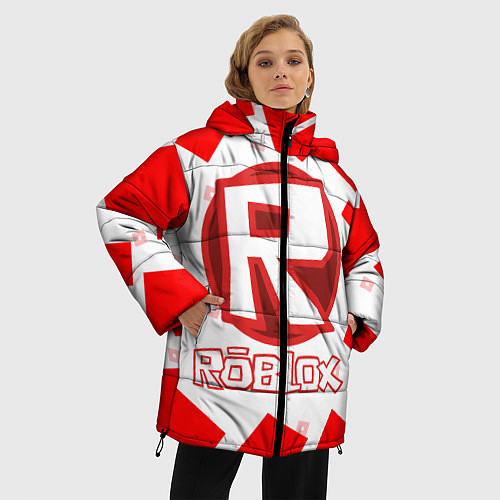 Женская зимняя куртка ROBLOX / 3D-Черный – фото 3