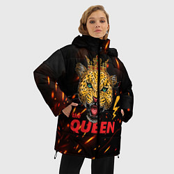 Куртка зимняя женская The Queen, цвет: 3D-черный — фото 2