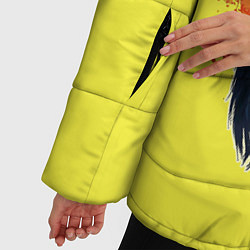 Куртка зимняя женская Billie Yellow and Red, цвет: 3D-черный — фото 2