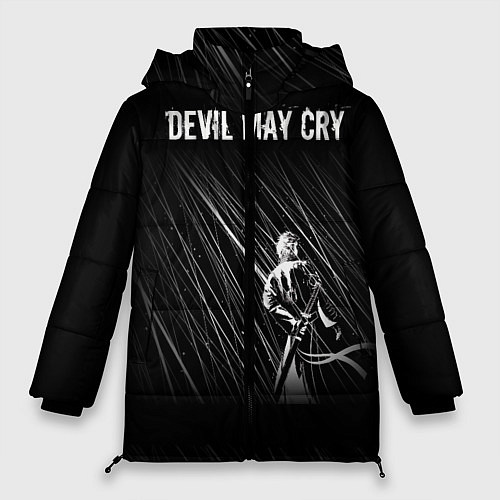 Женская зимняя куртка Devil May Cry / 3D-Светло-серый – фото 1
