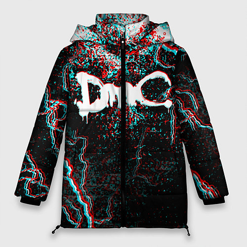 Женская зимняя куртка DEVIL MAY CRY DMC / 3D-Красный – фото 1