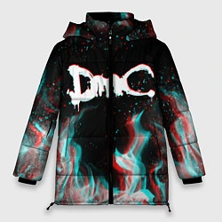 Куртка зимняя женская DEVIL MAY CRY DMC, цвет: 3D-красный