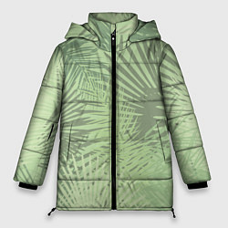 Куртка зимняя женская В джунгли, цвет: 3D-черный