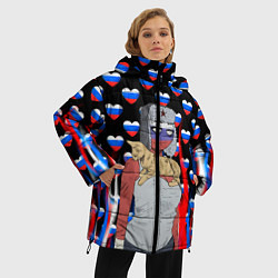 Куртка зимняя женская CountryHumans, цвет: 3D-светло-серый — фото 2