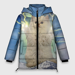 Куртка зимняя женская Грозовой Котик, цвет: 3D-черный
