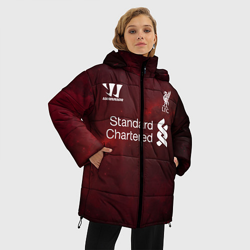 Женская зимняя куртка Liverpool / 3D-Черный – фото 3