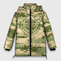Куртка зимняя женская ВДВ СССР, цвет: 3D-черный