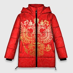 Куртка зимняя женская Герб, цвет: 3D-черный