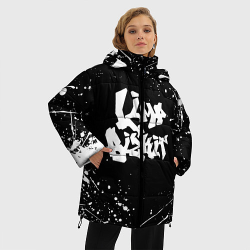 Женская зимняя куртка LIMP BIZKIT / 3D-Черный – фото 3