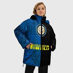 Куртка зимняя женская Интер, цвет: 3D-черный — фото 2