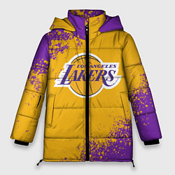 Куртка зимняя женская LA LAKERS KOBE BRYANT, цвет: 3D-красный