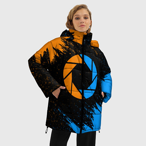 Женская зимняя куртка PORTAL / 3D-Светло-серый – фото 3