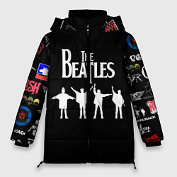 Куртка зимняя женская Beatles, цвет: 3D-черный